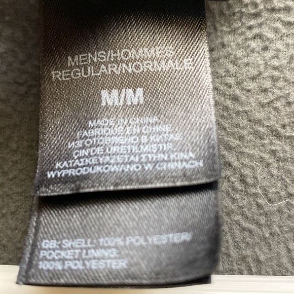 The north face jacket long sleeve zip up sweatshirt size medium - Picture 9 of 13